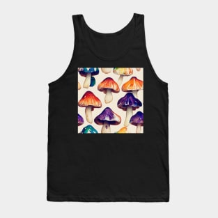 Colourful mushrooms Tank Top